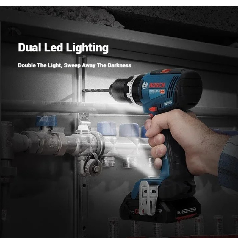 Bosch Drill Gsb 18V - Profesjonalna wiertarka akumulatorowa BOSCH GSR 18V-65