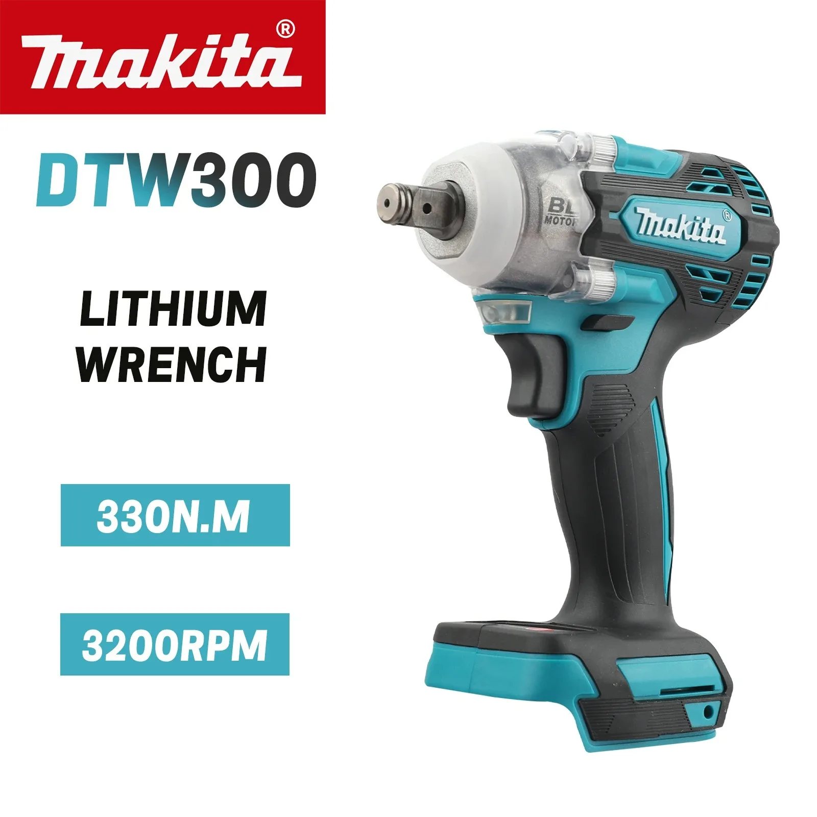 Makita Drill Dtw300 - Makita DTW300 18V Bezszczotkowy Bezprzewodowy Klucz