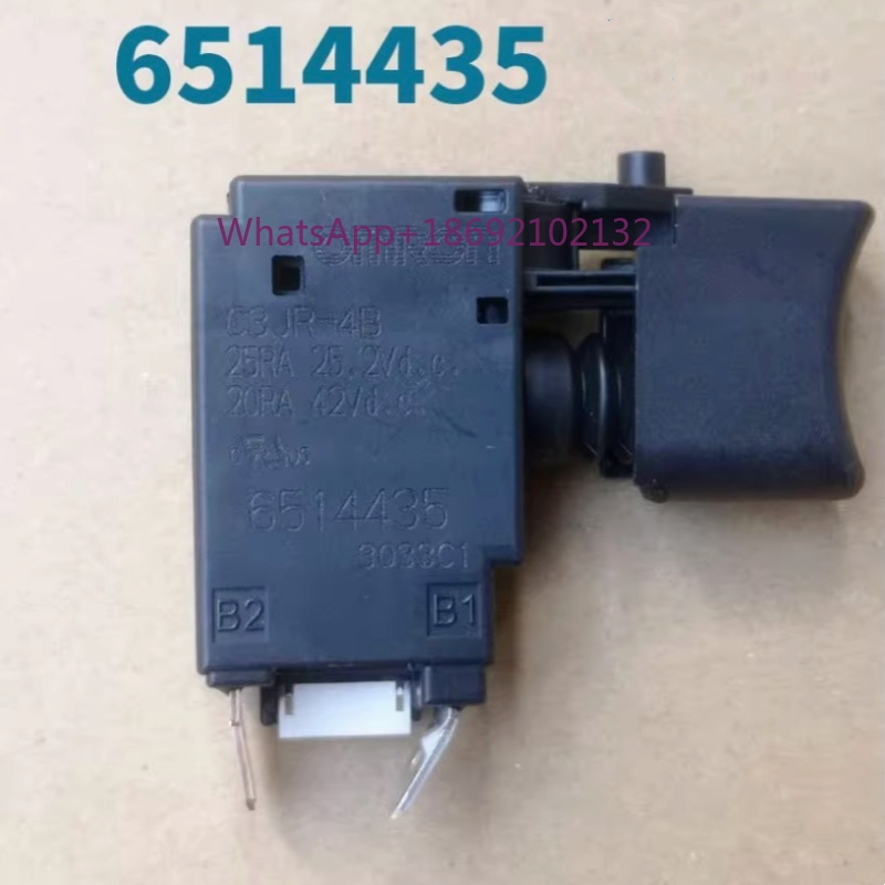 Makita Drill Dtw300 - Oryginalny przełącznik 6514435 do wiertarki akumulatorowej