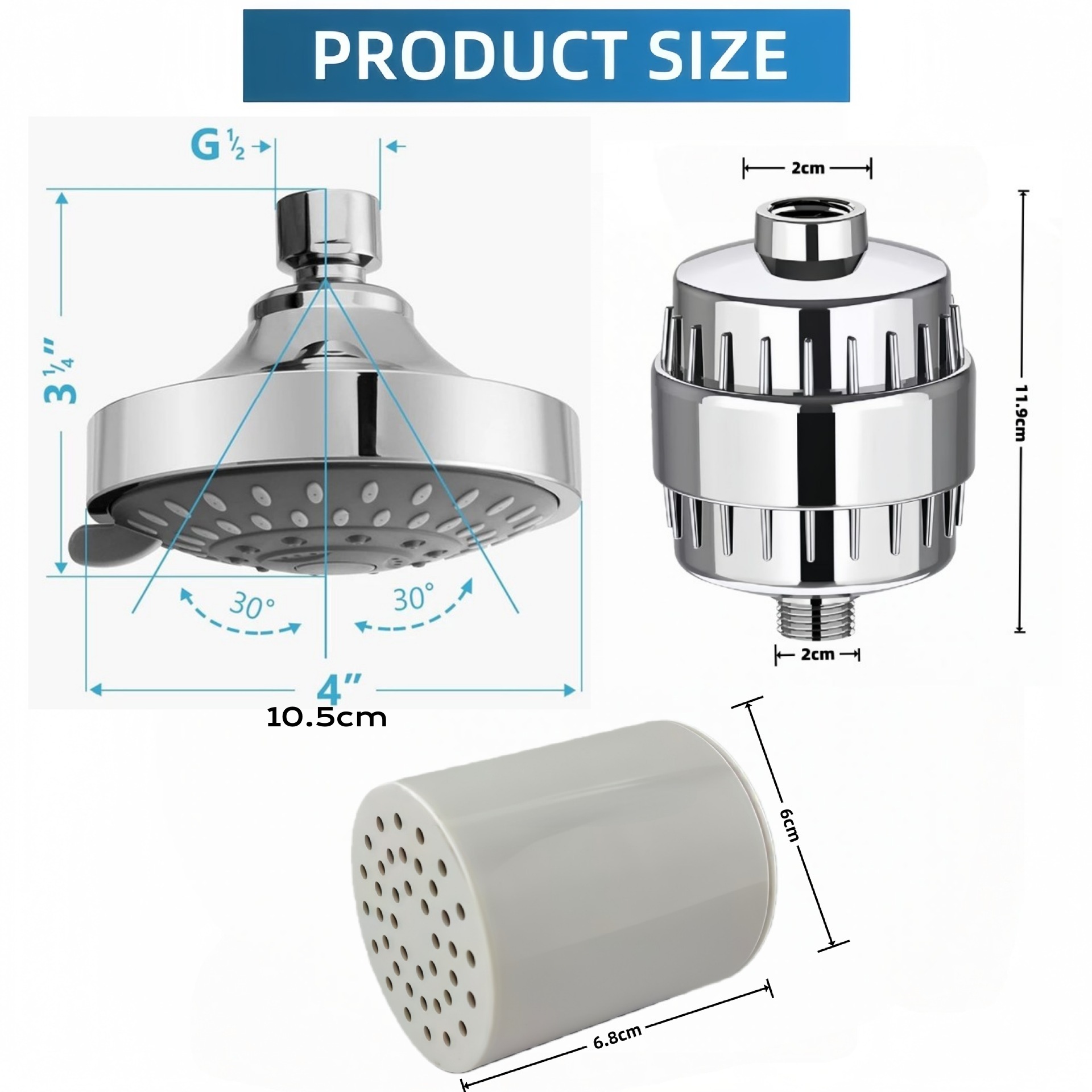 Wkład filtra do twardej wody o – Shower Valve Cartridge recenzja i cena
