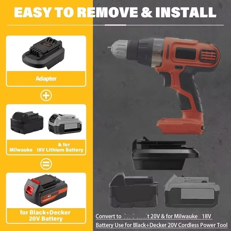 Adapter do narzędzi Black Deck – Black+Decker Tool Cordless recenzja i cena