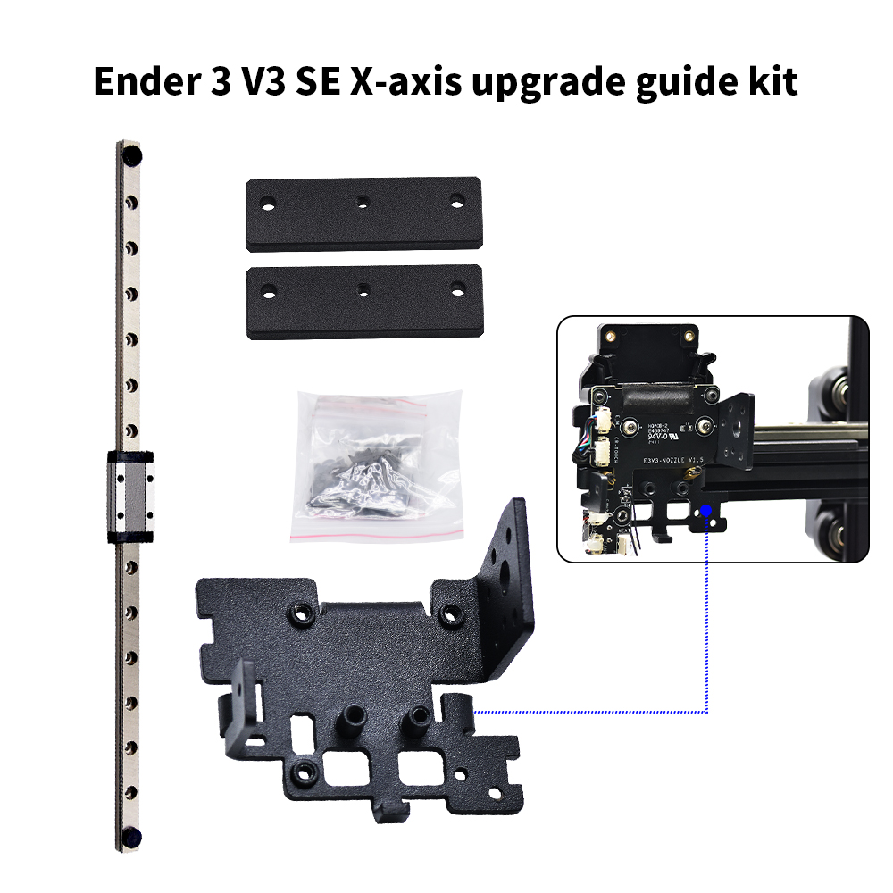 Zestaw podwójnych liniowych pr – Creality Printer Ender 3 V3 recenzja i cena