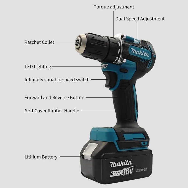 Oryginalny wiertarko-wkrętarka – Makita Drill Ddf484 recenzja i cena