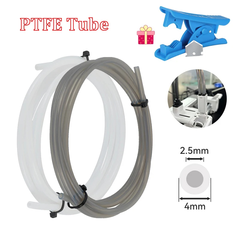 Rurka PTFE Bambu Lab 2,5mm 4mm – Ptfe Tape Thread recenzja i cena