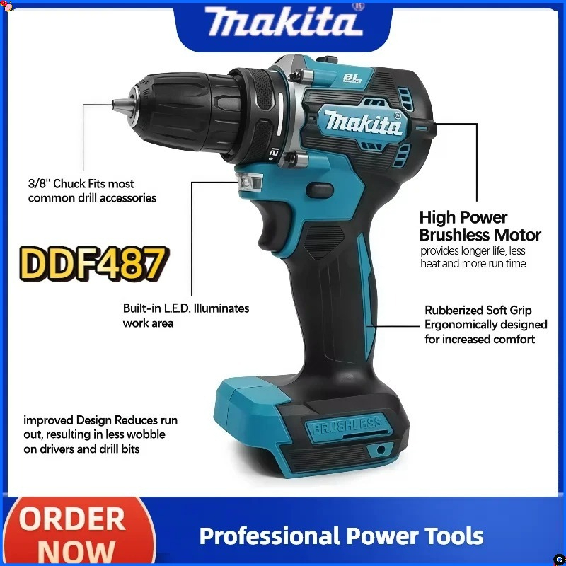 Wkrętarka bezszczotkowa Makita – Makita Drill Ddf484 recenzja i cena
